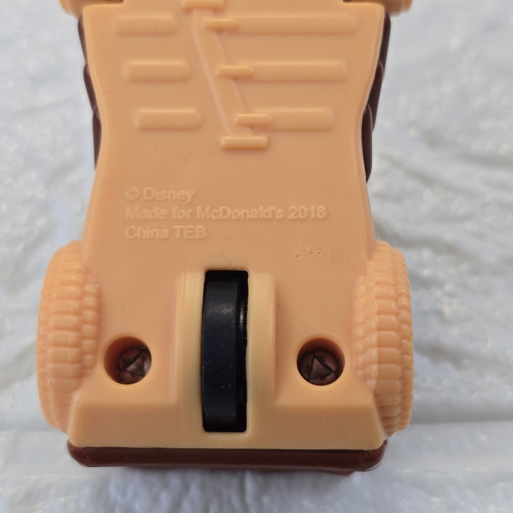 Disney Vanellope von Schweetz Race Car Toy Kids Brown Sugar Rush 2018 McDonald - Picture 6 of 7